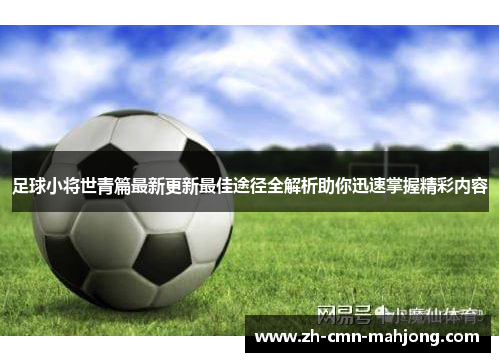 足球小将世青篇最新更新最佳途径全解析助你迅速掌握精彩内容